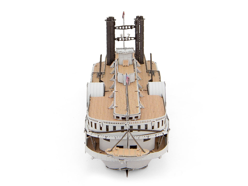Model Kit Sultana Steamboat (Moderate Difficulty) Steel Model by Metal Earth - image 4