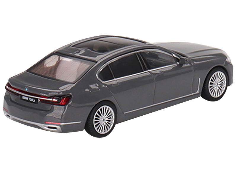BMW 750Li xDrive Bernina Gray Amber Effect with Sunroof Limited Edition to 2400 pieces Worldwide 1/64 Diecast Model Car by Mini GT - image 3