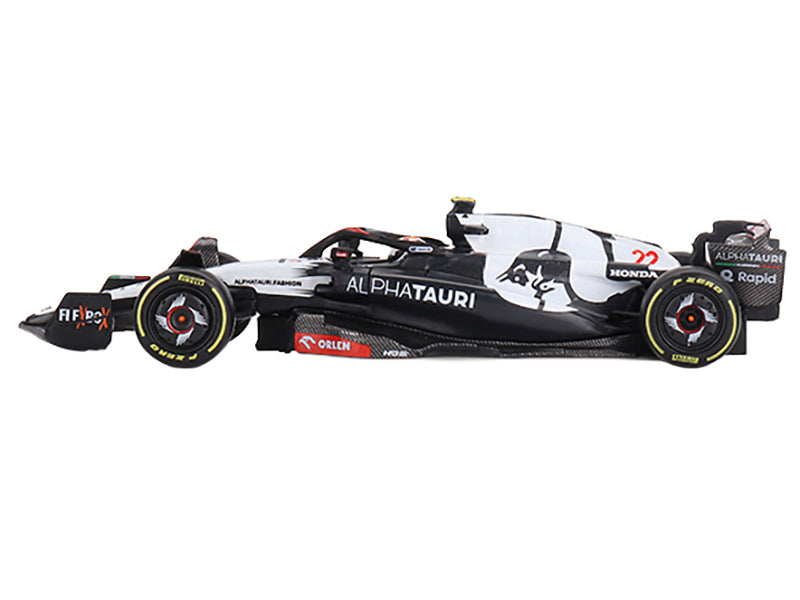 AlphaTauri AT04 #22 Yuki Tsunoda Formula One F1 "Australian GP" (2023) Limited Edition 1/64 Diecast Model Car by Mini GT - image 2