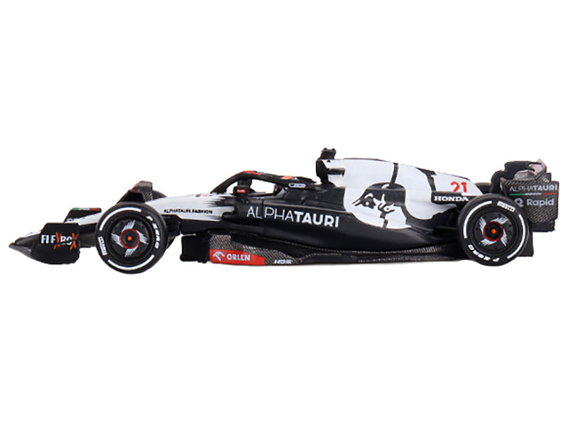 AlphaTauri AT04 #21 Nyck de Vries Formula One F1 "Australian GP" (2023) Limited Edition 1/64 Diecast Model Car by Mini GT - image 2