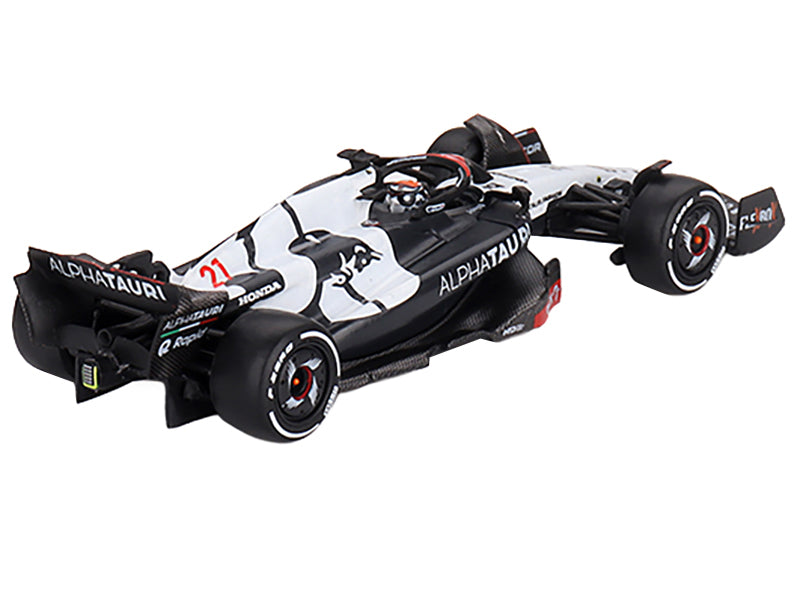 AlphaTauri AT04 #21 Nyck de Vries Formula One F1 "Australian GP" (2023) Limited Edition 1/64 Diecast Model Car by Mini GT - image 3