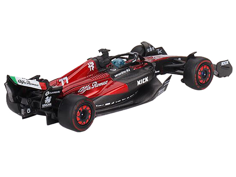 Alfa Romeo C43 #77 Valtteri Bottas "Alfa Romeo F1 Team Kick" Formula One F1 "Australian GP" (2023) Limited Edition 1/64 Diecast Model Car by Mini GT - image 3