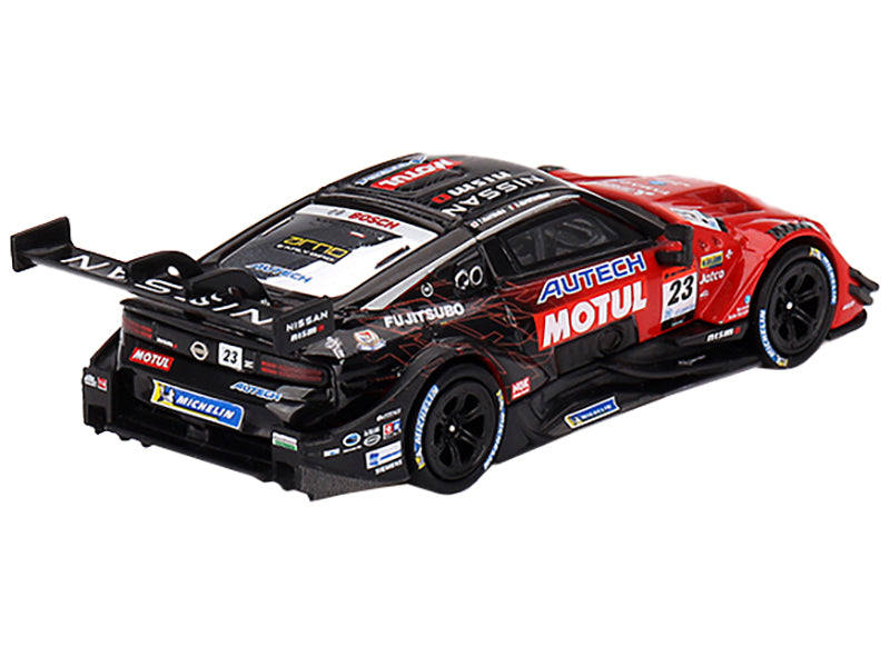 Nissan Z GT500 #23 Tsugio Matsuda - Ronnie Quintarelli "NISMO" "Super GT Series" (2023) Limited Edition 1/64 Diecast Model Car by Mini GT - image 3