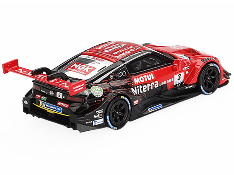 Nissan Z GT500 #3 Katsumasa Chiyo - Mitsunori Takaboshi "Niterra MOTUL Z - NDDP Racing" "Super GT Series" (2023) Limited Edition 1/64 Diecast Model Car by Mini GT - image 3