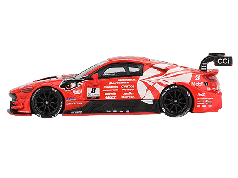 Honda NSX-GT "Type S" GT500 #8 Tomoki Nojiri - Toshiki Oyu "ARTA" "Super GT Series" (2023) Limited Edition 1/64 Diecast Model Car by Mini GT - image 2