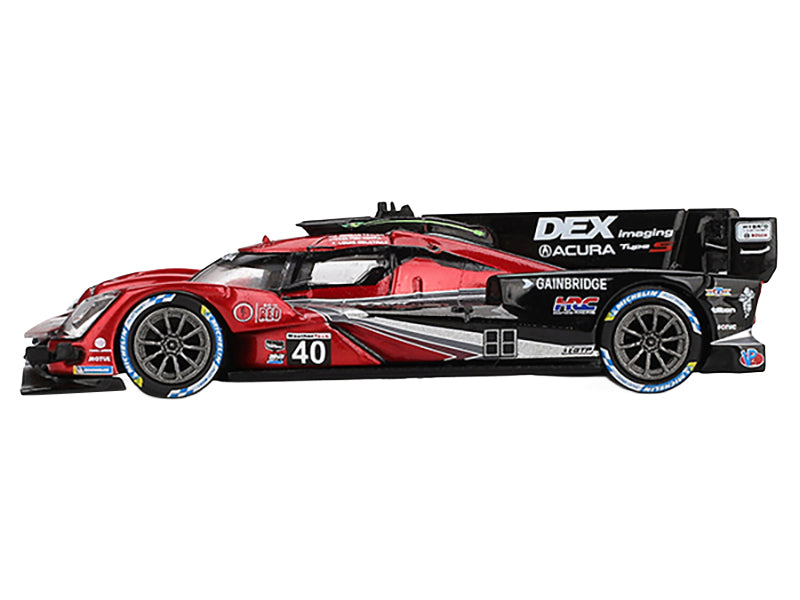 Acura ARX-06 GTP #40 Louis Deletraz - Colton Herta - Jordan Taylor "Wayne Taylor Racing with Andretti" Winner IMSA "12 Hours of Sebring" (2024) Limited Edition 1/64 Diecast Model Car by Mini GT - image 2