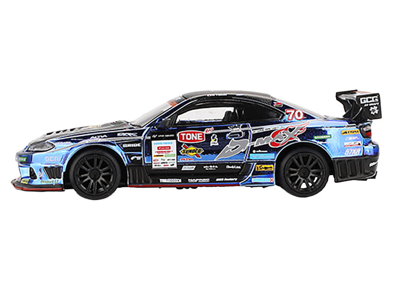 Nissan Silvia (S15) D-MAX RHD (Right Hand Drive) #70 Masashi Yokoi "D-MAX Racing" "D1 Grand Prix" (2023) Limited Edition 1/64 Diecast Model Car by Mini GT - image 2