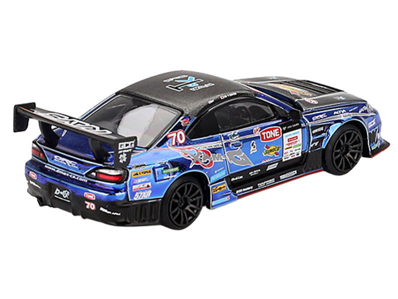 Nissan Silvia (S15) D-MAX RHD (Right Hand Drive) #70 Masashi Yokoi "D-MAX Racing" "D1 Grand Prix" (2023) Limited Edition 1/64 Diecast Model Car by Mini GT - image 3