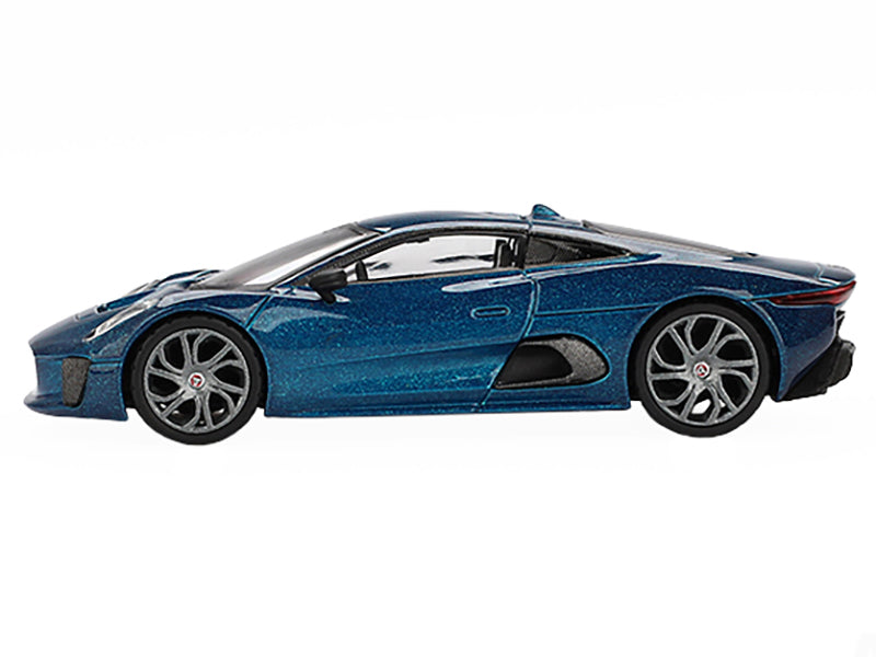 Jaguar C-X75 Blue Metallic Limited Edition 1/64 Diecast Model Car by Mini GT - image 2