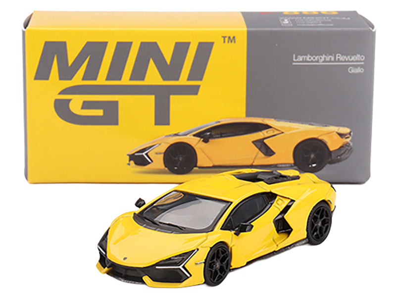 Lamborghini Revuelto Giallo (Yellow) Limited Edition 1/64 Diecast Model Car by Mini GT - image 4