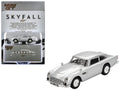Aston Martin DB5 RHD (Right Hand Drive) Birch Silver Metallic (Damaged) 007 James Bond "Skyfall" (2012) Movie Limited Edition 1/64 Diecast Model Car by Mini GT