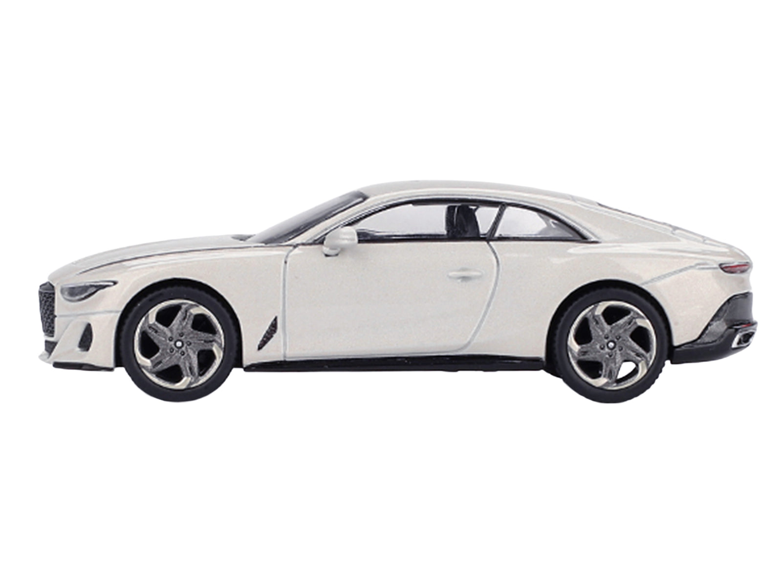 Bentley Batur Bonneville Pearl White Metallic Limited Edition 1/64 Die Cast Model Car by Mini GT