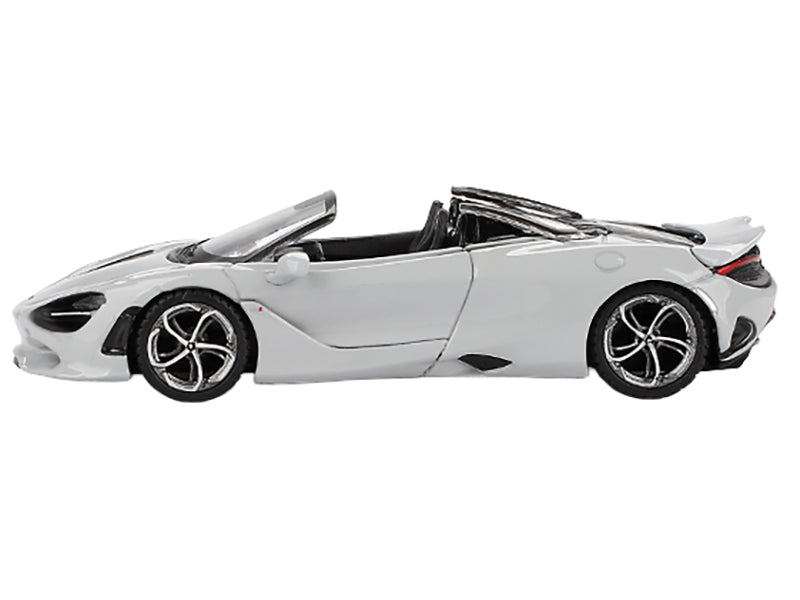 McLaren 750S Spider Cirrus Gray Limited Edition 1/64 Diecast Model Car by Mini GT - image 2
