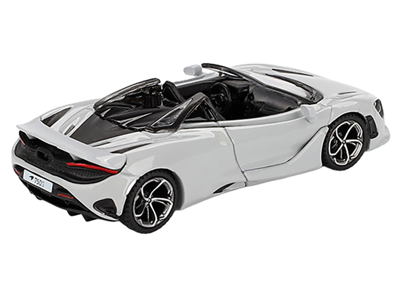 McLaren 750S Spider Cirrus Gray Limited Edition 1/64 Diecast Model Car by Mini GT - image 3