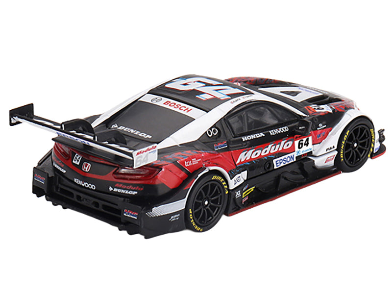 Honda NSX-GT "Type S" GT500 #64 Takuya Izawa - Kakunoshin Ohta "Modulo Nakajima Racing" "Super GT Series" (2023) Limited Edition 1/64 Diecast Model Car by Mini GT - image 3