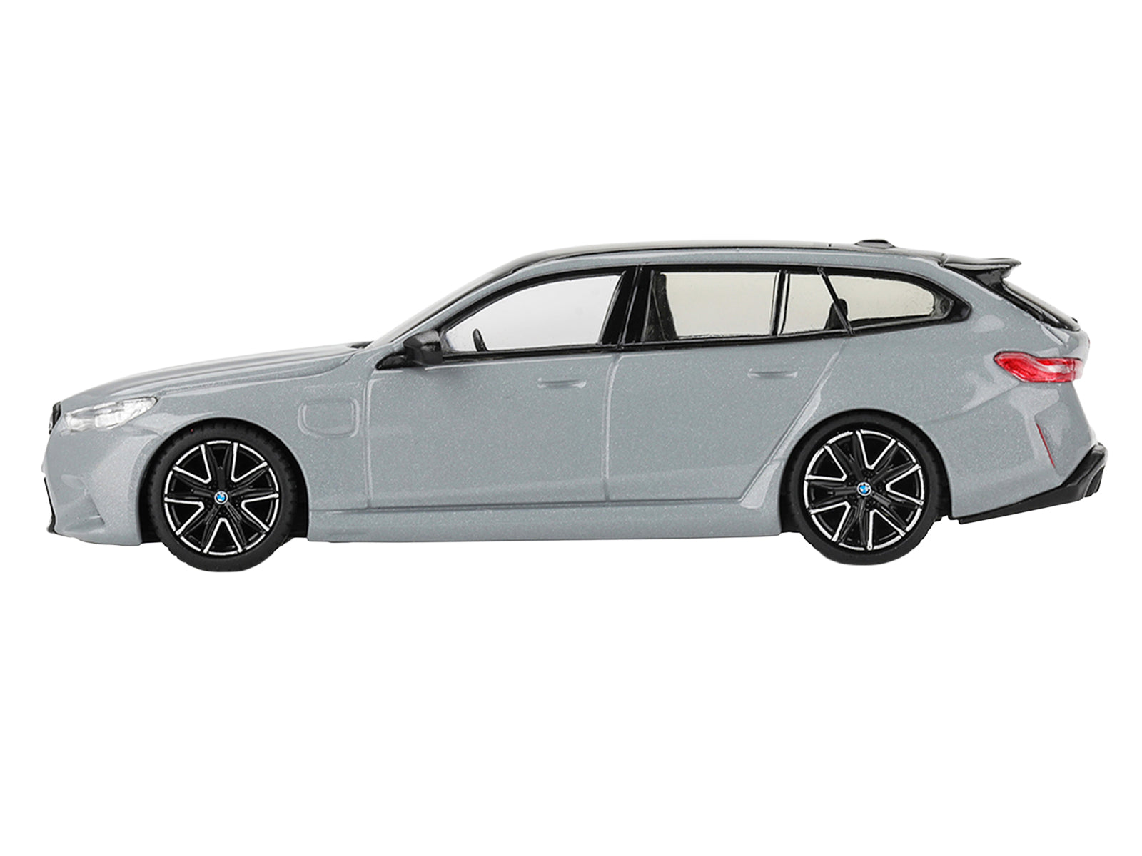 BMW M5 Touring Brooklyn Gray Metallic with Sunroof 1/64 Diecast Model Car by Mini GT - image 2