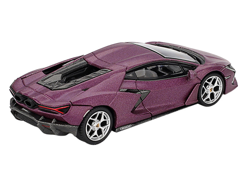 Lamborghini Revuelto Viola 30th Matt Purple Metallic Limited Edition 1/64 Diecast Model Car by Mini GT - image 3