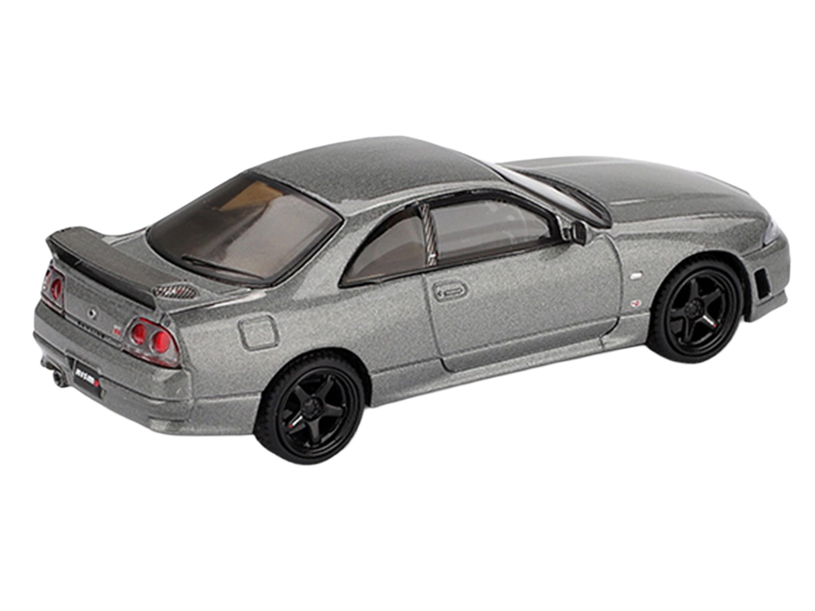 Nissan Skyline GT-R (NISMO BCNR33 CRS Version) RHD (Right Hand Drive) Dark Metal Gray Metallic Limited Edition 1/64 Diecast Model Car by Mini GT - image 4
