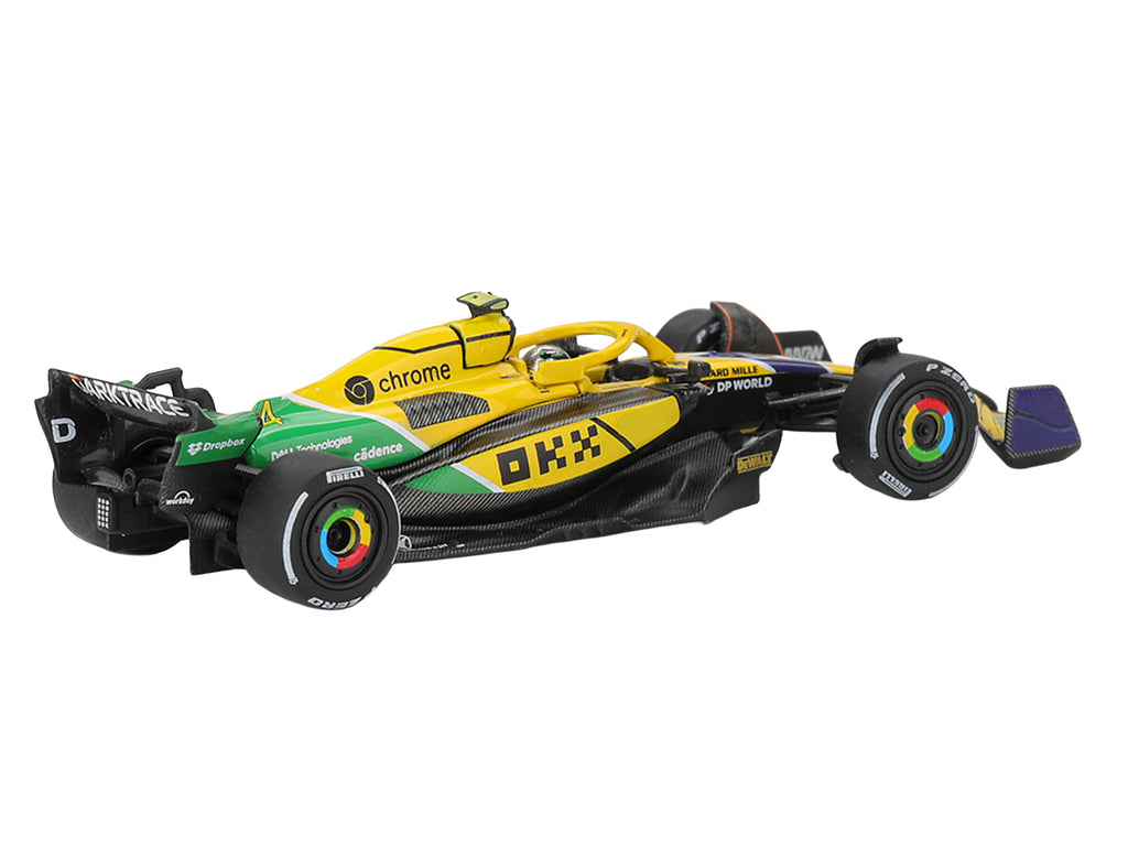 McLaren MCL38 #4 Lando Norris Formula One F1 "Monaco GP" (2024) Limited Edition 1/64 Diecast Model Car by Mini GT - image 4