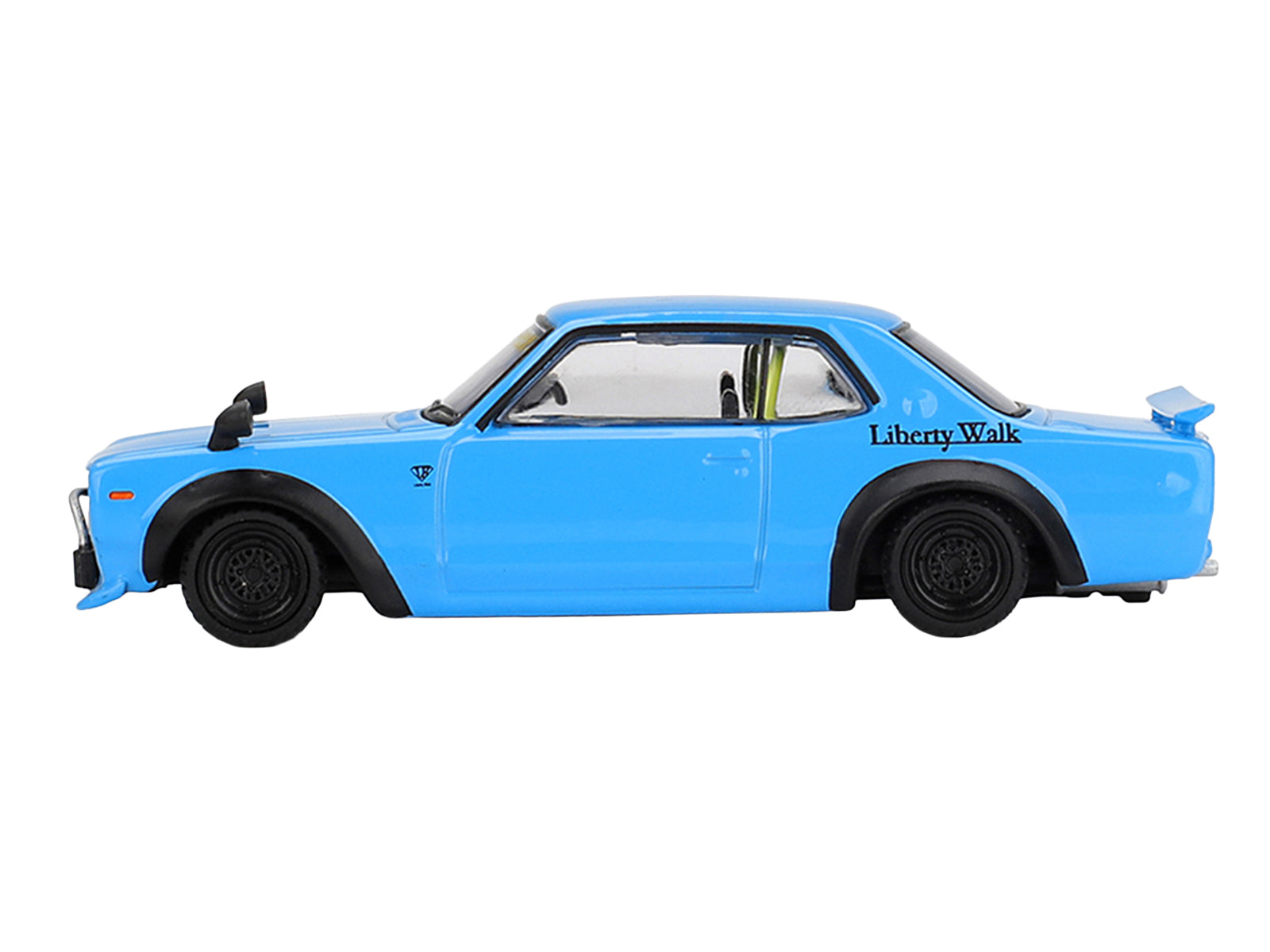 Nissan LB-Works Hakosuka RHD (Right Hand Drive) Baby Blue Limited Edition 1/64 Diecast Model Car by Mini GT