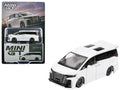 Toyota Vellfire 40 KUHL Van White Metallic Limited Edition 1/64 Die Cast Model Car by Mini GT
