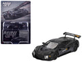 Chevrolet Corvette Z06 GT3.R "Road America Test Car" Black with Graphics Limited Edition 1/64 Diecast Model Car by Mini GT