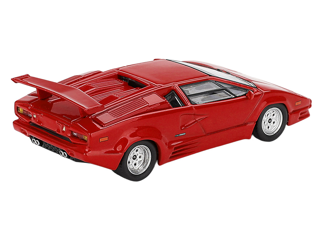 Lamborghini Countach "25th Anniversary" Red Limited Edition 1/64 Diecast Model Car by Mini GT