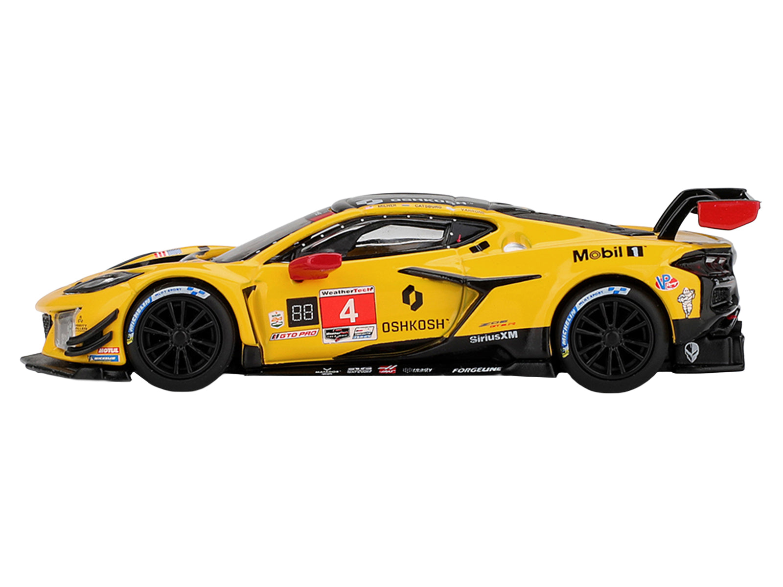 Chevrolet Corvette Z06 GT3.R #4 Nicky Catsburg - Tommy Milner - Nicolas Varrone "Corvette Racing by Pratt Miller Motorsports" IMSA "24 Hours of Daytona" (2025) Limited Edition 1/64 Diecast Model Car by Mini GT