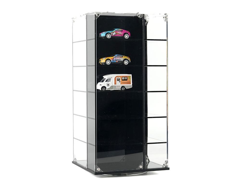 Acrylitower Showcase 24 Car Display Desktop Spinner with Cover "Mijo Exclusives" for 1/64 Scale Models - image 4