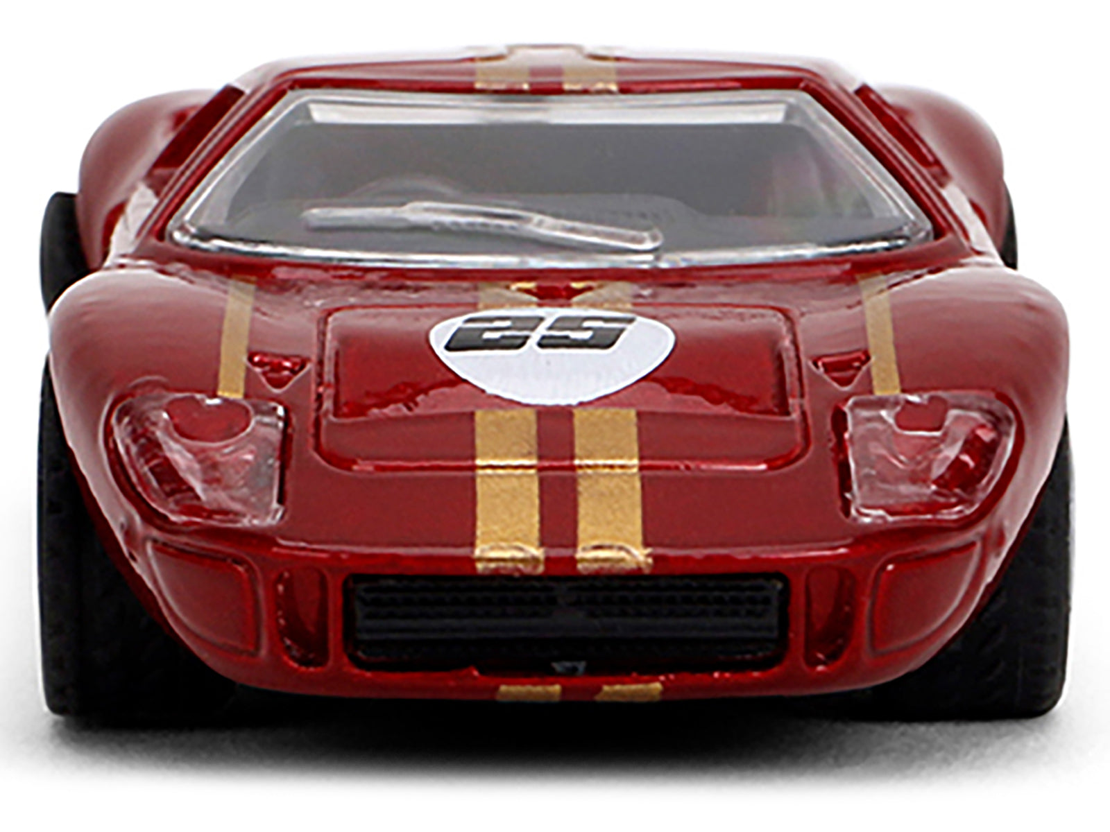 1965 Ford GT40 MK1 #25 Red Metallic with Gold Stripes "Collection" Series 1/64 Diecast Model Car by Majorette - image 4
