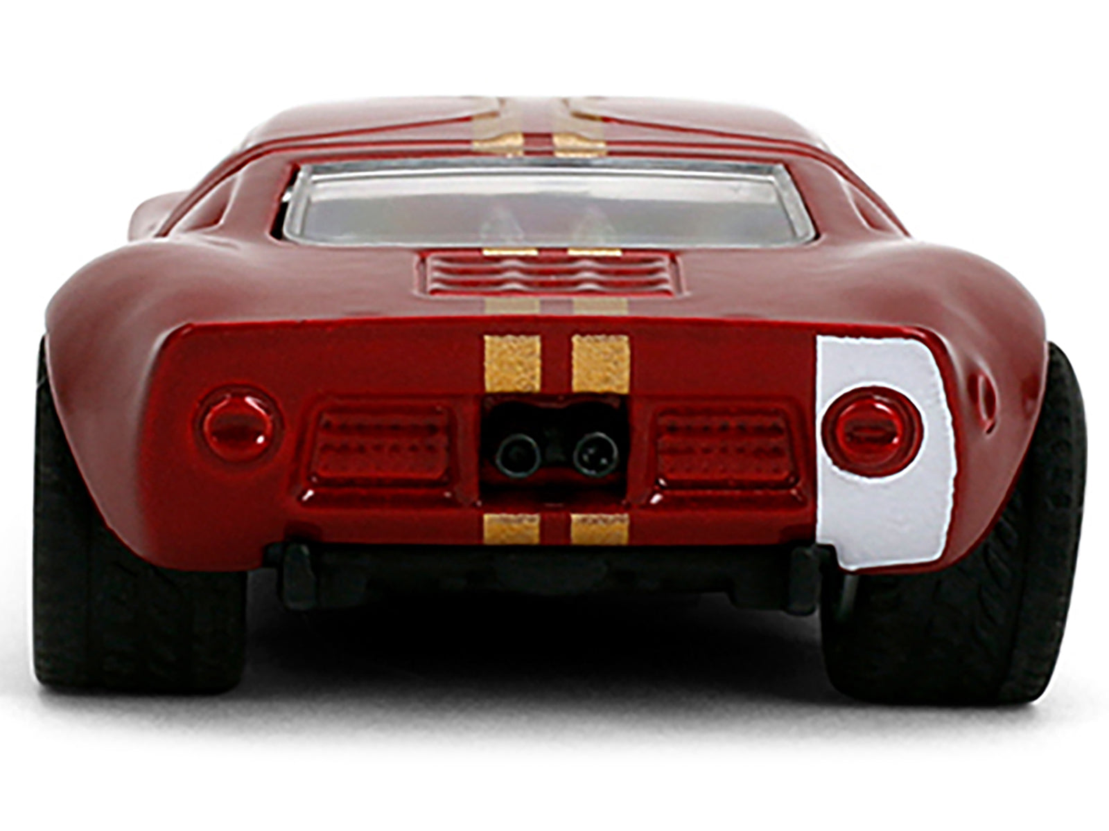 1965 Ford GT40 MK1 #25 Red Metallic with Gold Stripes "Collection" Series 1/64 Diecast Model Car by Majorette - image 5