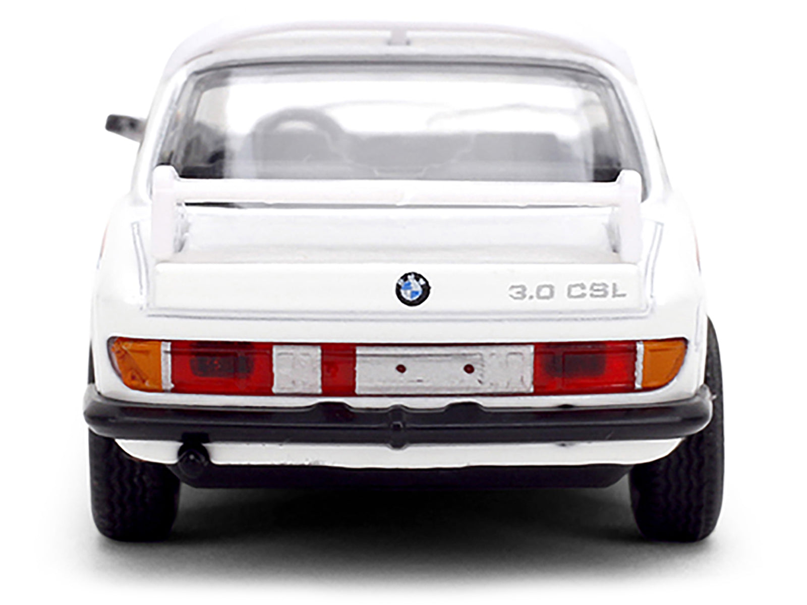 1975 BMW 3.0 CSL White with Red and Blue Stripes "Collection" Series 1/64 Diecast Model Car by Majorette - image 5