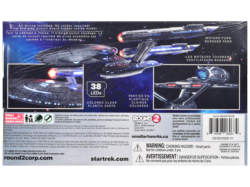 Star Trek: Strange New Worlds (2022-Current) TV Series USS Enterprise NCC-1701 Lighting Kit for 1/1000 Model Kit by Polar Lights - image 2