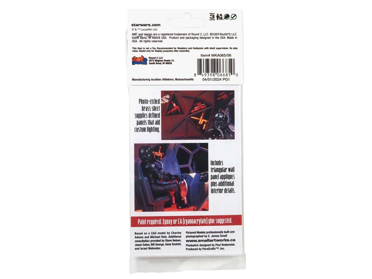 Photoetch Set for "Star Wars: A New Hope" Tie Fighter Kit 1/32 Scale by AMT - image 2