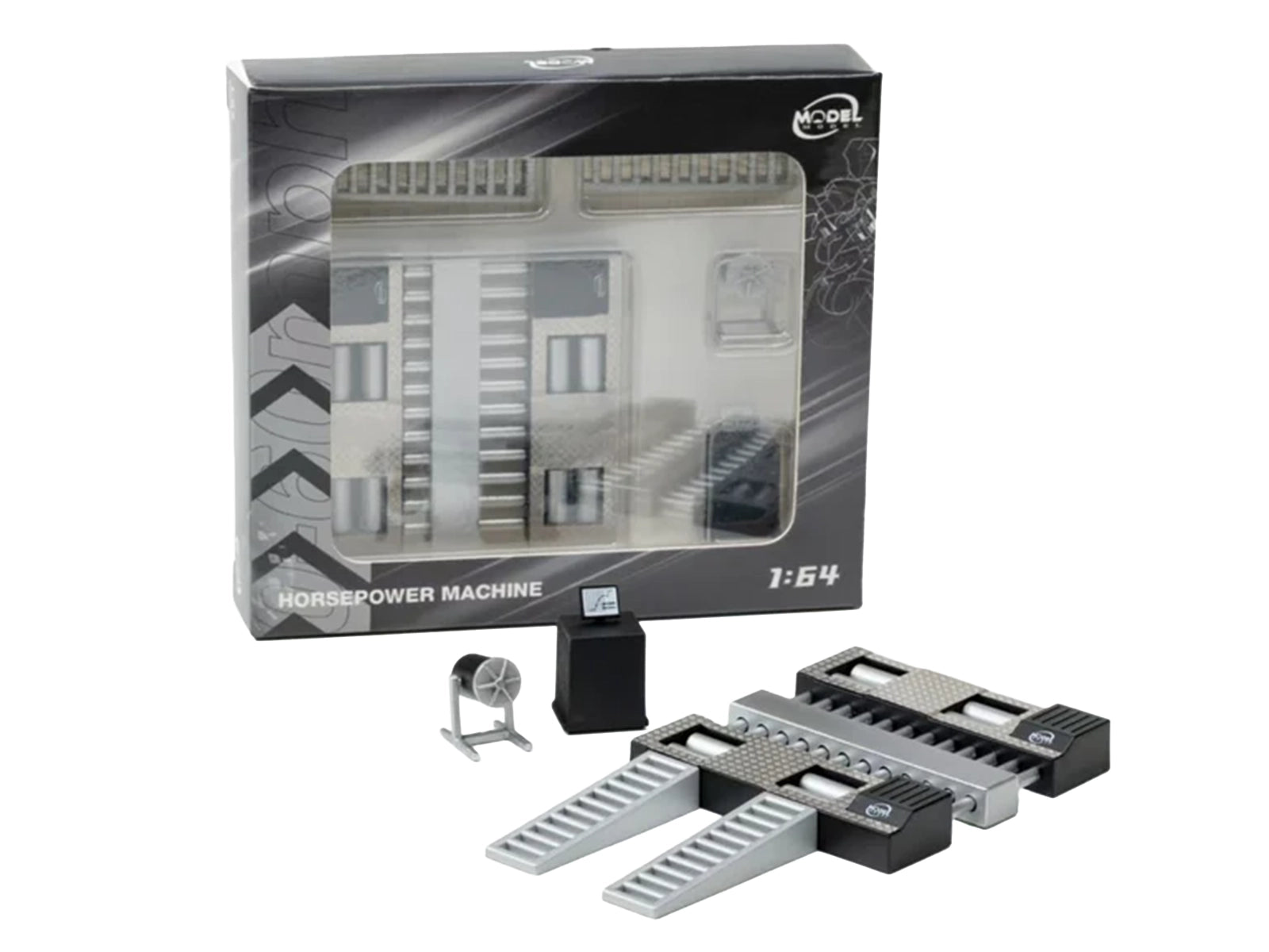 Horsepower Machine Black 1/64 Diecast Model by Model Model - image 4
