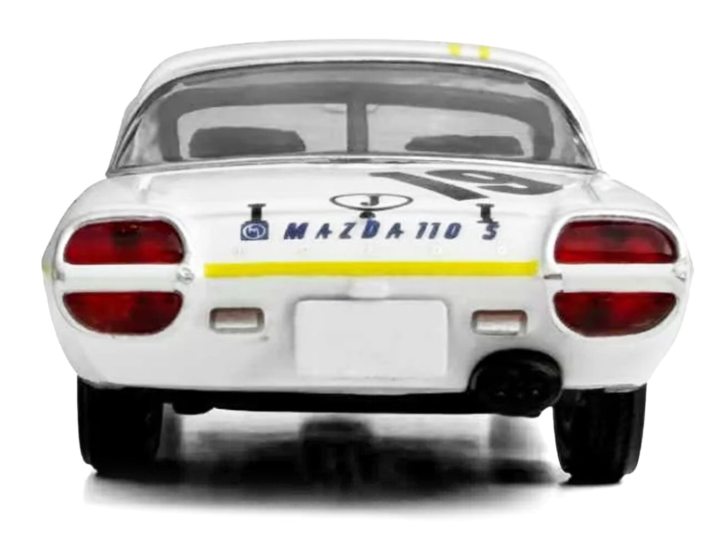 Mazda 110 S Cosmo Sports RHD (Right Hand Drive) #19 "Marathon de la Route" (1968) 1/64 Diecast Model Car by Model Model