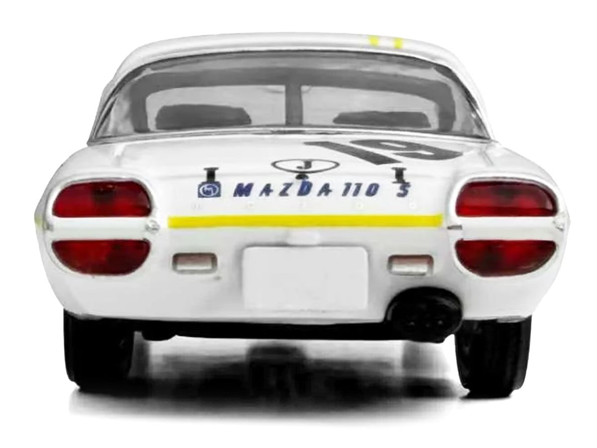 Mazda 110 S Cosmo Sports RHD (Right Hand Drive) #19 "Marathon de la Route" (1968) 1/64 Diecast Model Car by Model Model