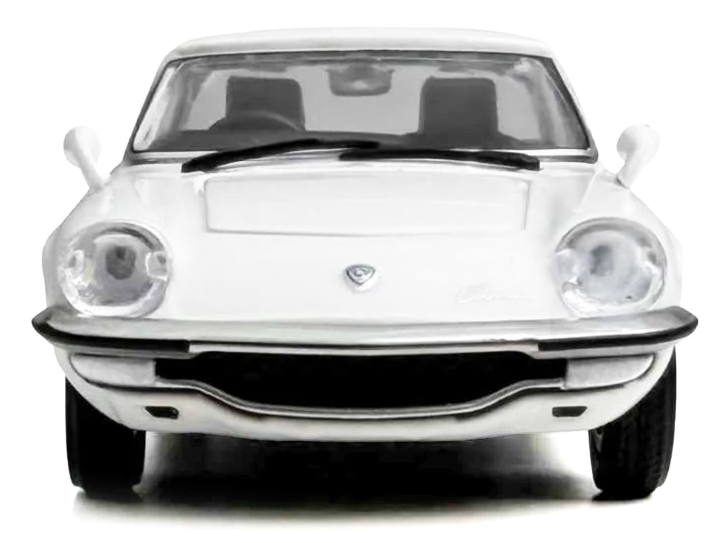 1968 Mazda 110 S Cosmo Sport RHD (Right Hand Drive) White 1/64 Diecast Model Car by Model Model
