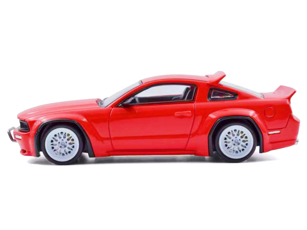 Pandem Mustang Red 1/64 Diecast Model Car by Model Model