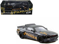 Pandem Mustang Black with Gold Graphics 1/64 Diecast Model Car by Model Model