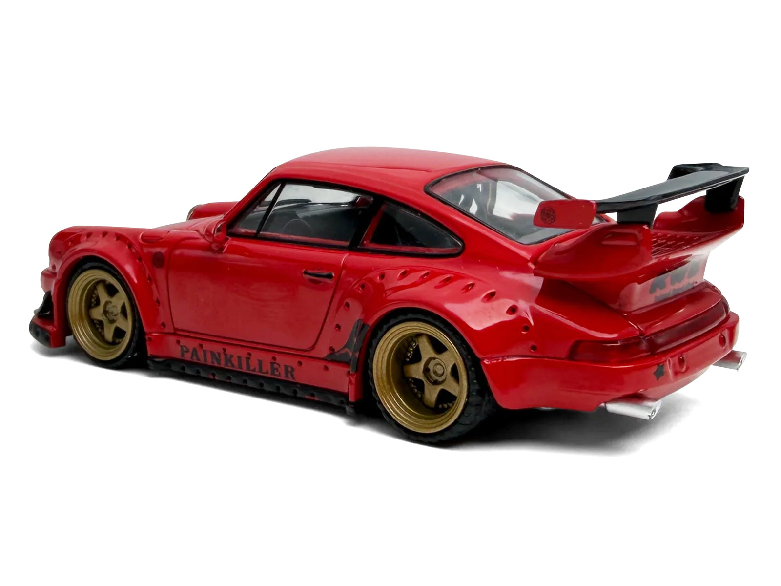 RWB 930 "Painkiller" Red 1/64 Diecast Model Car by Model Model