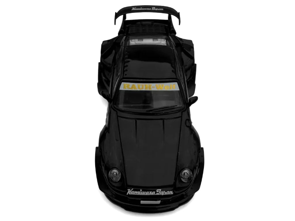 RWB 993 "Gespenst" Black 1/64 Diecast Model Car by Model Model