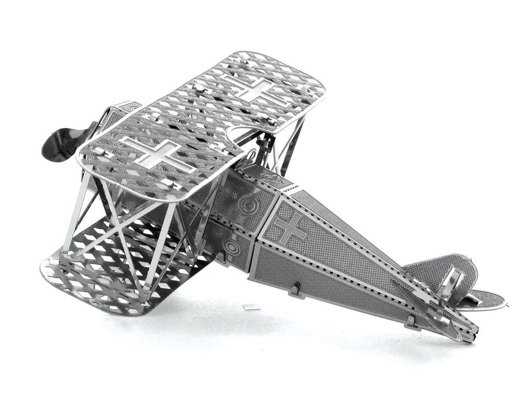 Model Kit Fokker D-VII Fighter Aircraft "Imperial German Army" (Easy Difficulty) Steel Model by Metal Earth - image 4