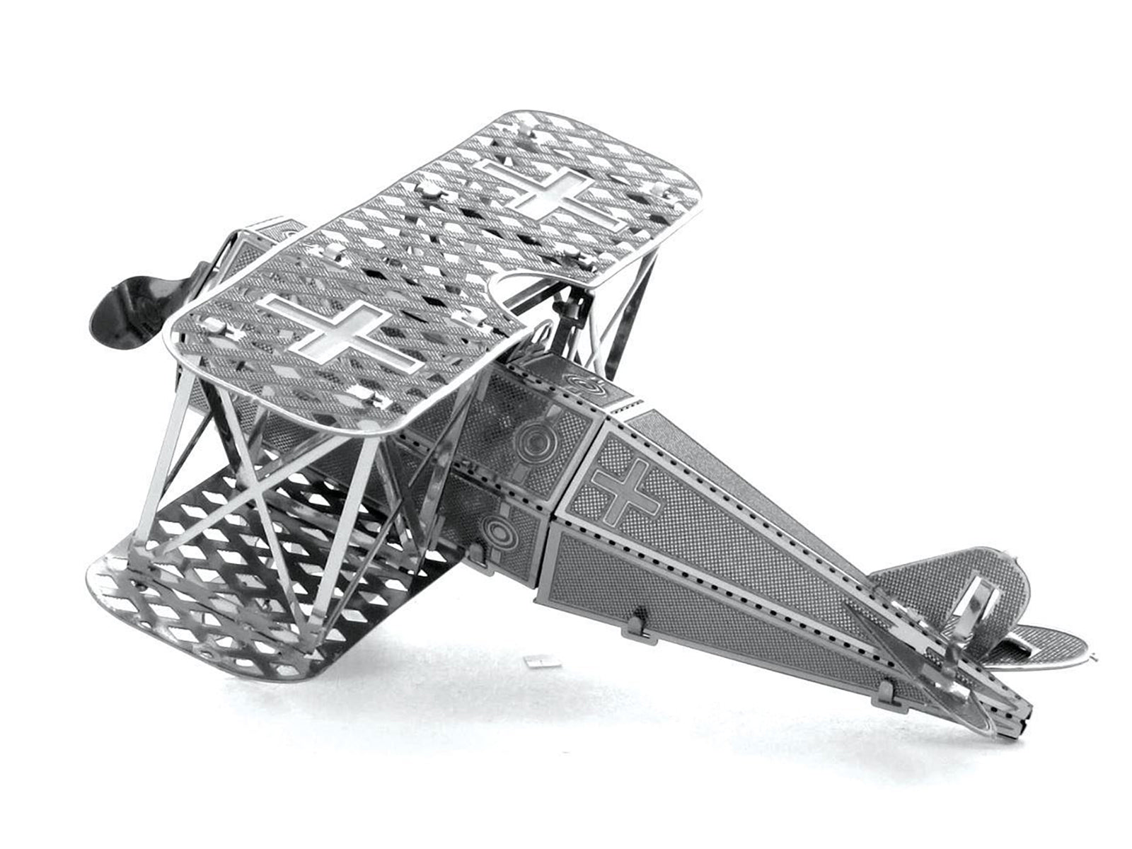 Model Kit Fokker D-VII Fighter Aircraft "Imperial German Army" (Easy Difficulty) Steel Model by Metal Earth - image 4