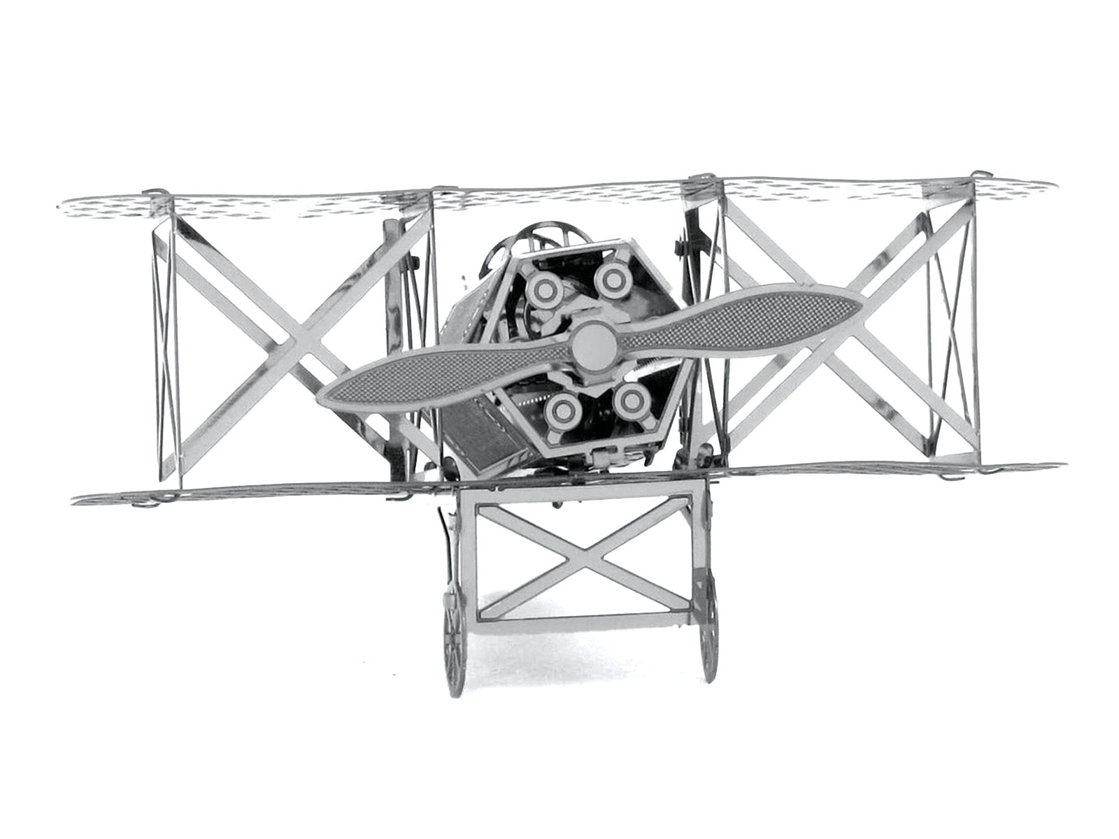 Model Kit Fokker D-VII Fighter Aircraft "Imperial German Army" (Easy Difficulty) Steel Model by Metal Earth - image 3