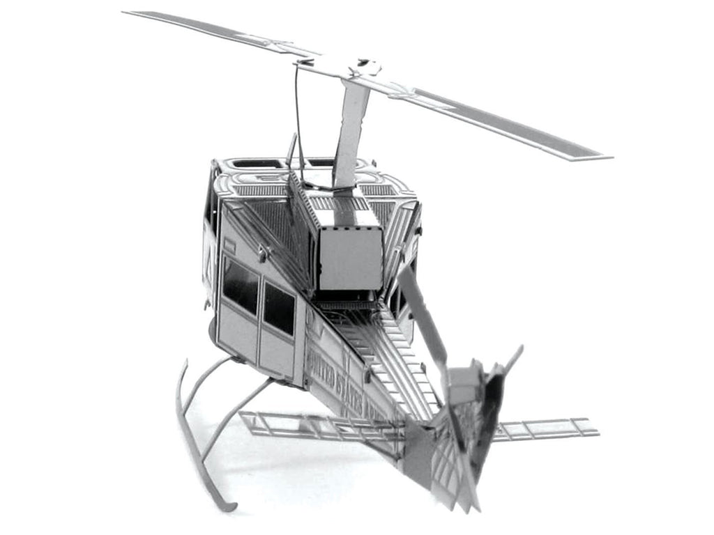 Model Kit Bell UH-1 Iroquois "Huey" Helicopter "United States Army" (Easy Difficulty) Steel Model by Metal Earth - image 3