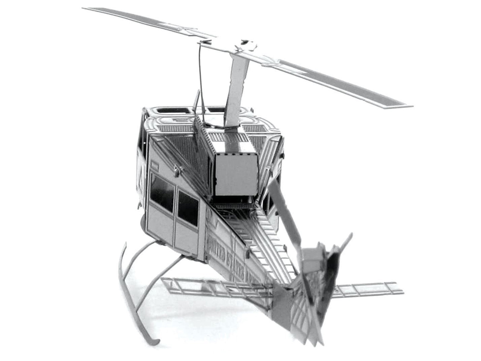 Model Kit Bell UH-1 Iroquois "Huey" Helicopter "United States Army" (Easy Difficulty) Steel Model by Metal Earth - image 3