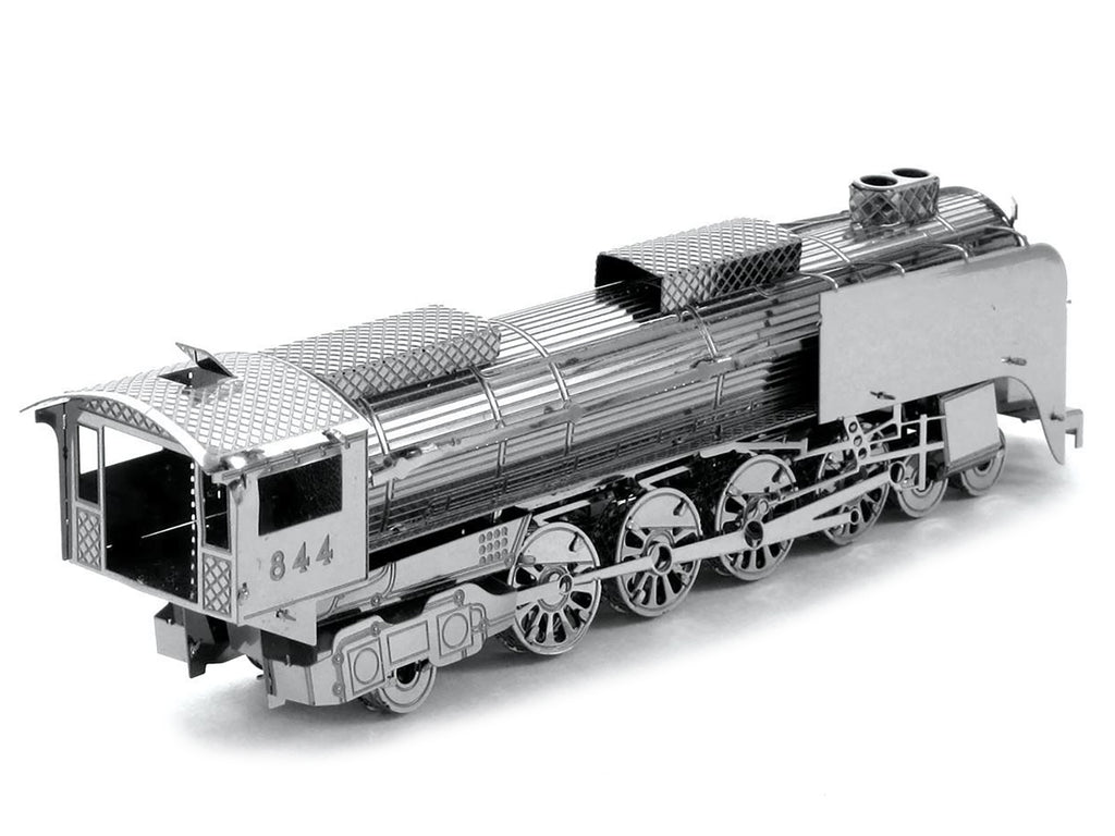 Model Kit Steam Locomotive #844 (Moderate Difficulty) Steel Model by Metal Earth - image 4