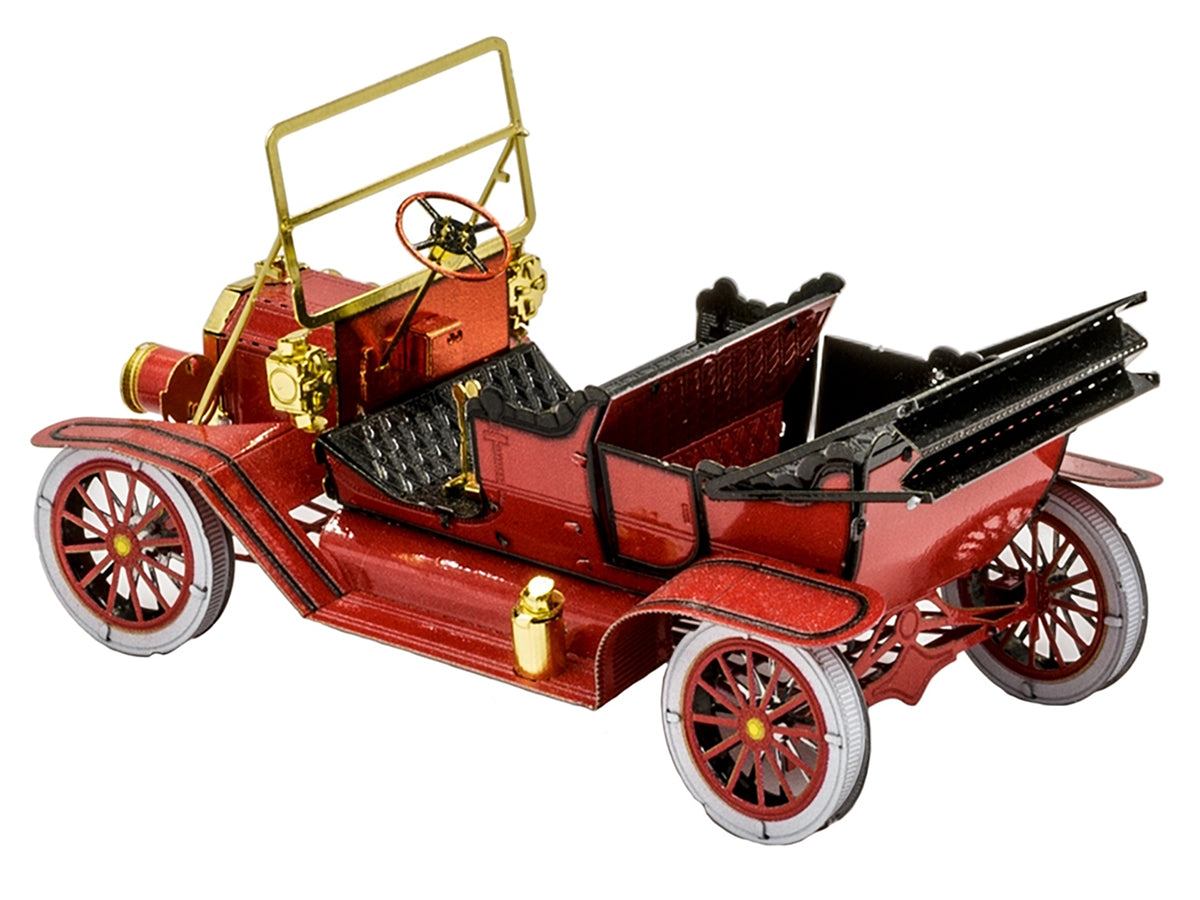 Model Kit 1908 Ford Model T Red (Moderate Difficulty) Steel Model by Metal Earth - image 4