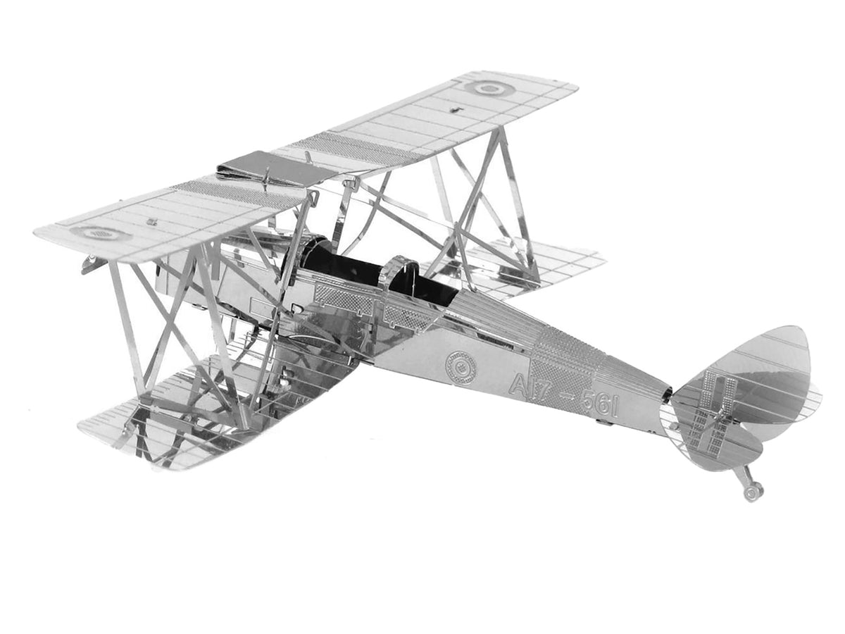 Model Kit De Havilland Tiger Moth Trainer Aircraft (Moderate Difficulty) Steel Model by Metal Earth - image 3
